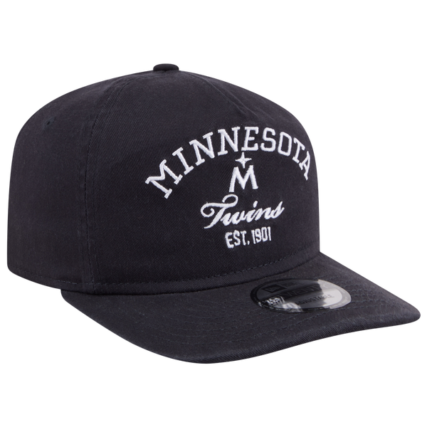 New Era Twins 19TWENTY Stacked Cap - Adult - Navy - Image 3