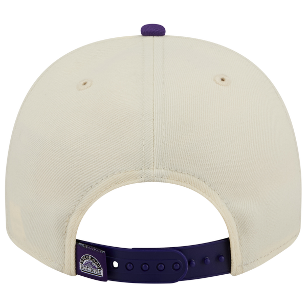 New Era Rockies 9FIFTY A-Frame Classic Cap - Adult - Purple/White - Image 4