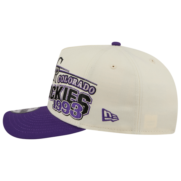 New Era Rockies 9FIFTY A-Frame Classic Cap - Adult - Purple/White - Image 5