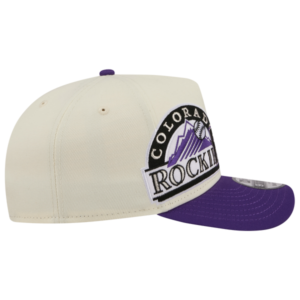 New Era Rockies 9FIFTY A-Frame Classic Cap - Adult - Purple/White - Image 6