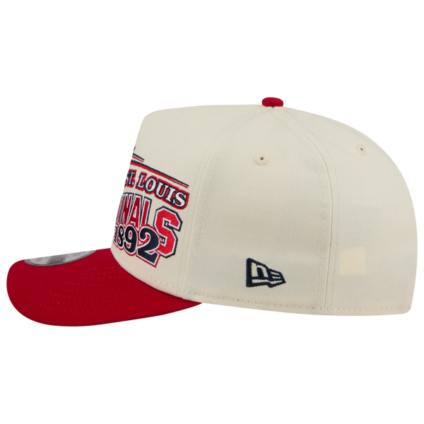 New Era Cardinals 9FIFTY A-Frame Classic Cap - Adult - Red/White - Image 5