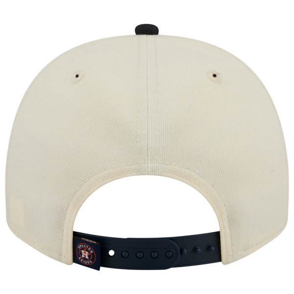 New Era Astros 9FIFTY A-Frame Classic Cap - Adult - White/Navy - Image 4