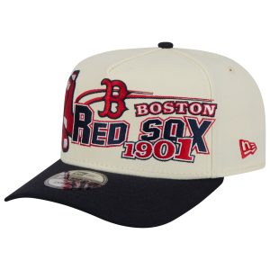 New Era Red Sox 9FIFTY A-Frame Classic Cap - Adult - Navy/White