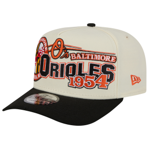 New Era Orioles 9FIFTY A-Frame Classic Cap - Adult - Black/White