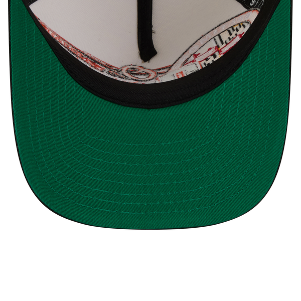 New Era Orioles 9FIFTY A-Frame Classic Cap - Adult - Black/White - Image 7