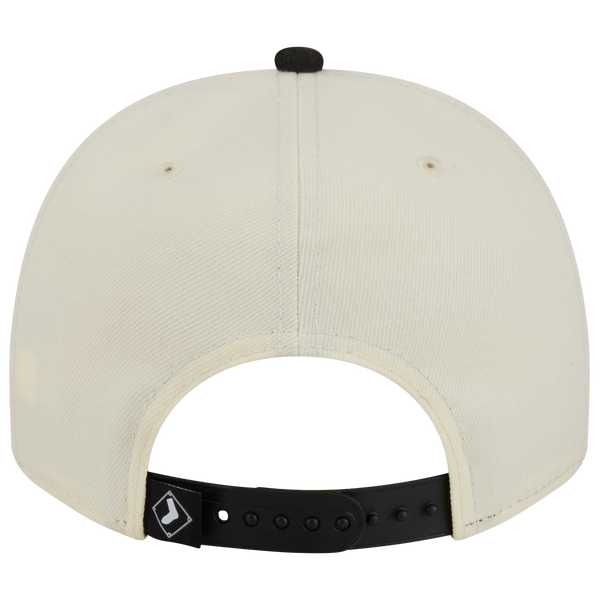 New Era White Sox 9FIFTY A-Frame Classic Cap - Adult - Black/White - Image 4