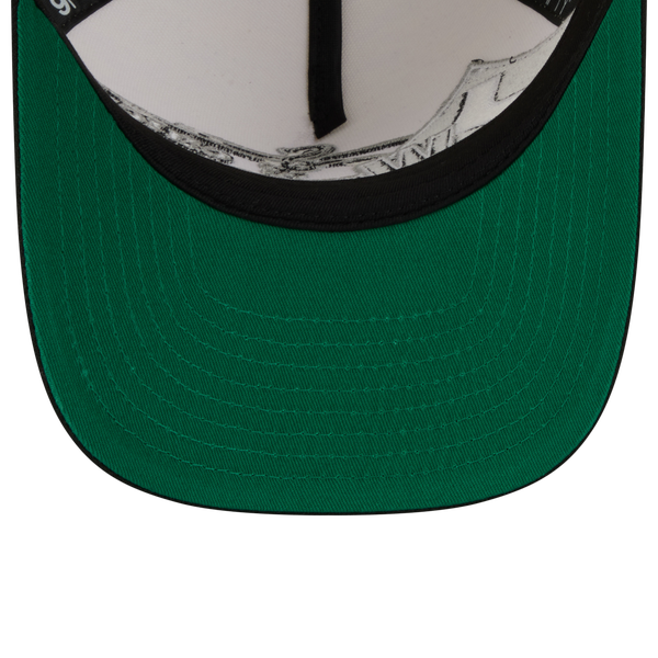 New Era White Sox 9FIFTY A-Frame Classic Cap - Adult - Black/White - Image 7