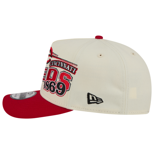 New Era Reds 9FIFTY A-Frame Classic Cap - Adult - Red/White - Image 5