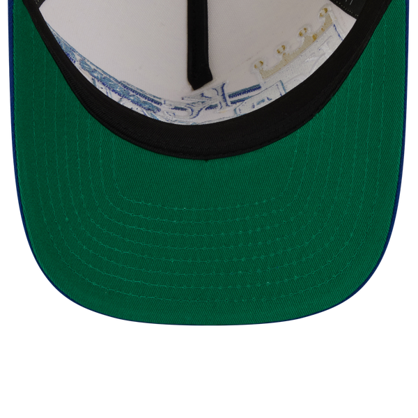 New Era Royals 9FIFTY A-Frame Classic Cap - Adult - White/Blue - Image 7