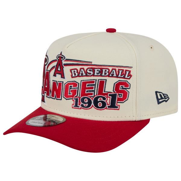 New Era Angels 9FIFTY A-Frame Classic Cap - Adult - Red/White