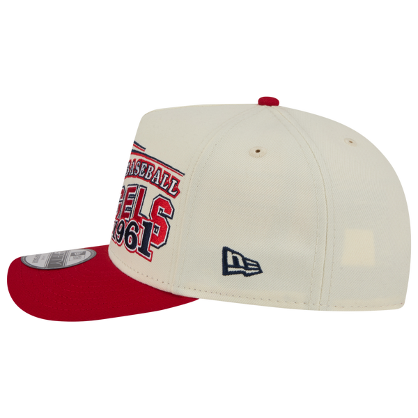 New Era Angels 9FIFTY A-Frame Classic Cap - Adult - Red/White - Image 5