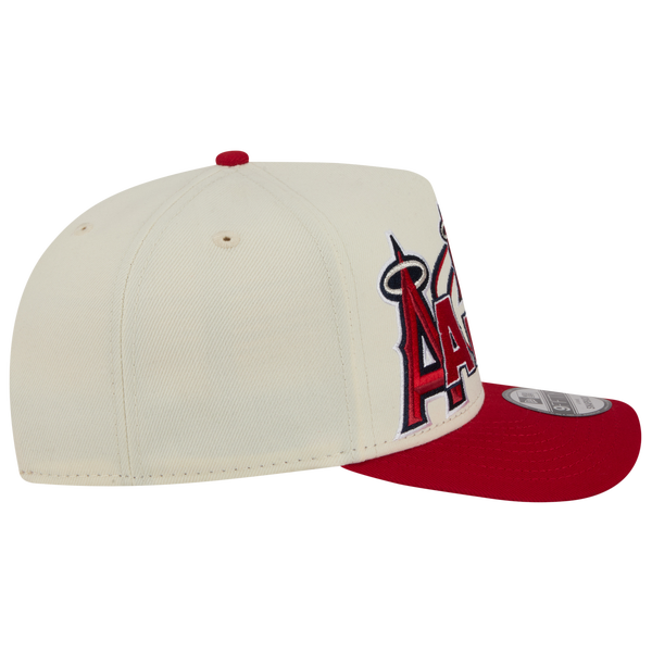 New Era Angels 9FIFTY A-Frame Classic Cap - Adult - Red/White - Image 6