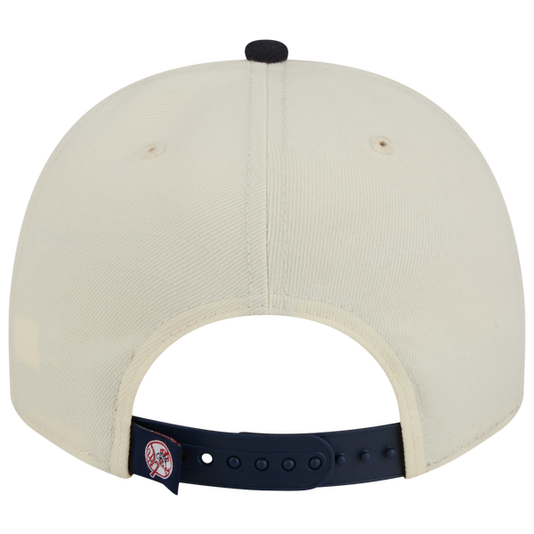 New Era Yankees 9FIFTY A-Frame Classic Cap - Adult - White/Navy - Image 4