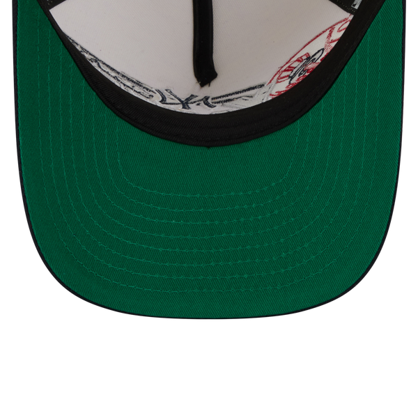 New Era Yankees 9FIFTY A-Frame Classic Cap - Adult - White/Navy - Image 7