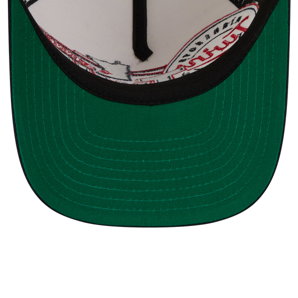 New Era Twins 9FIFTY A-Frame Classic Cap - Adult - White/Navy - Image 7