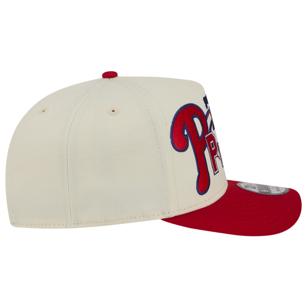 New Era Phillies 9FIFTY A-Frame Classic Cap - Adult - White/Red - Image 6