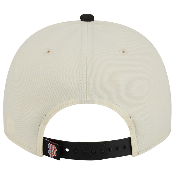 New Era Giants 9FIFTY A-Frame Classic Cap - Adult - White/Black - Image 4
