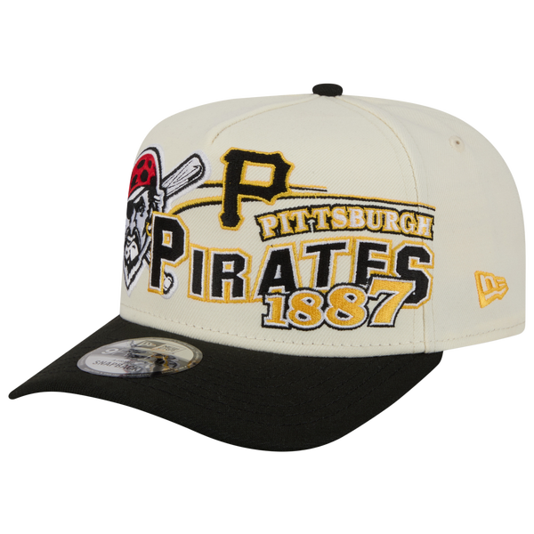 New Era Pirates 9FIFTY A-Frame Classic Cap - Adult - Black/White