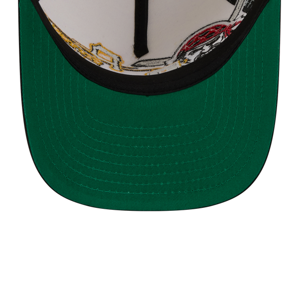 New Era Pirates 9FIFTY A-Frame Classic Cap - Adult - Black/White - Image 7