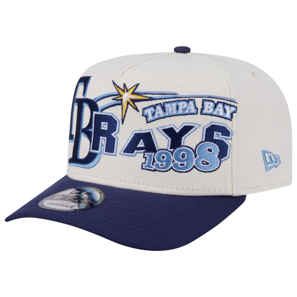 New Era Rays 9FIFTY A-Frame Classic Cap - Adult - Navy/White