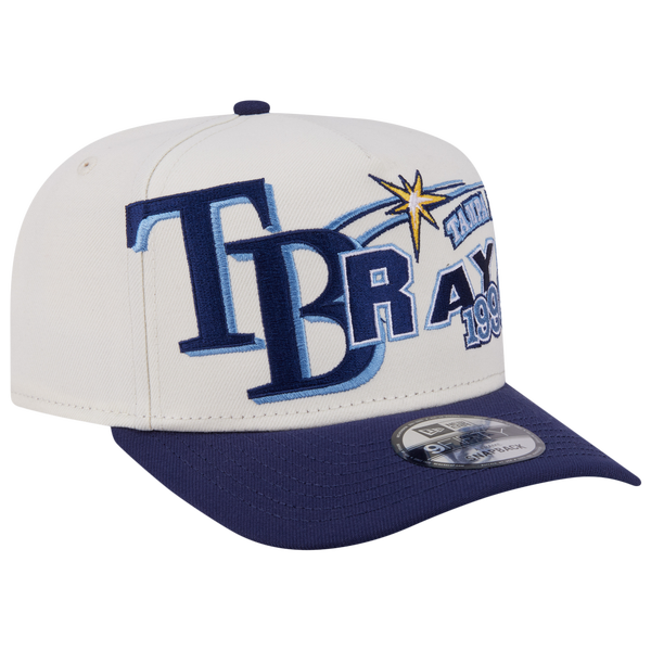 New Era Rays 9FIFTY A-Frame Classic Cap - Adult - Navy/White - Image 3