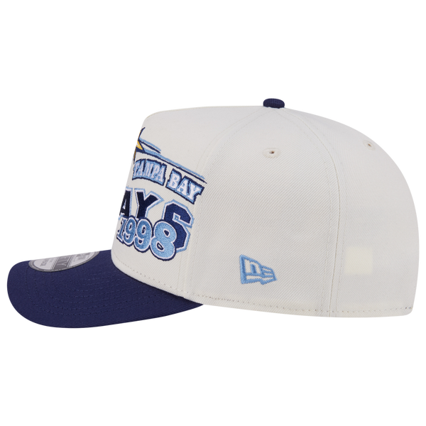 New Era Rays 9FIFTY A-Frame Classic Cap - Adult - Navy/White - Image 5