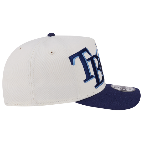 New Era Rays 9FIFTY A-Frame Classic Cap - Adult - Navy/White - Image 6