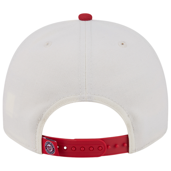 New Era Nationals 9FIFTY A-Frame Classic Cap - Adult - Red/White - Image 4
