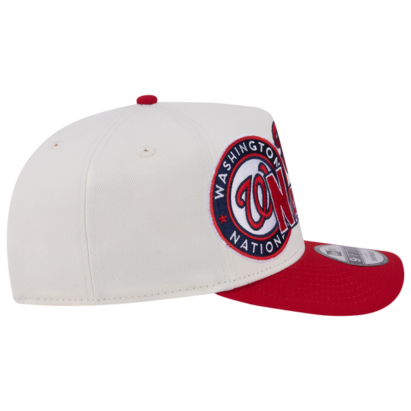 New Era Nationals 9FIFTY A-Frame Classic Cap - Adult - Red/White - Image 6