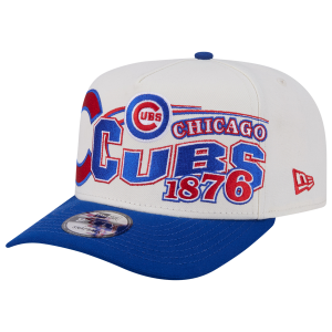 New Era Cubs 9FIFTY A-Frame Classic Cap - Adult - White/Blue