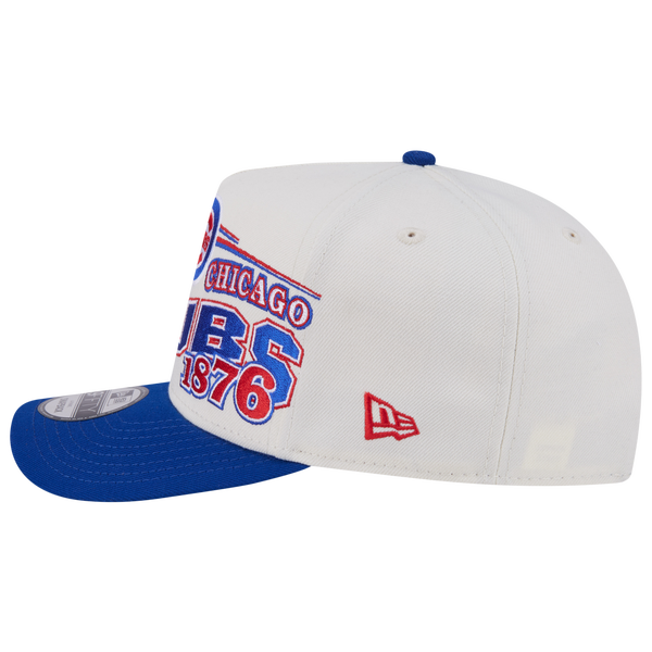 New Era Cubs 9FIFTY A-Frame Classic Cap - Adult - White/Blue - Image 5