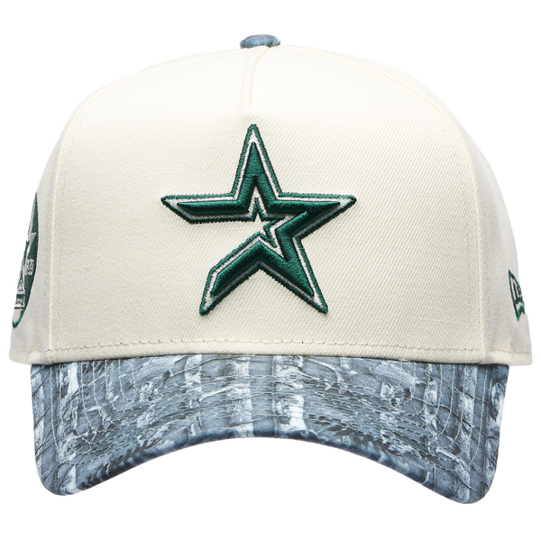 New Era Astros 9FORTY A-Frame Tonal RT Cap - Adult - Chrome/Olive Realtree - Image 2