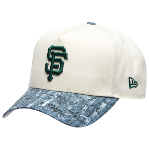 New Era Giants 9FORTY A-Frame Tonal RT Cap - Adult - Olive Realtree/Chrome