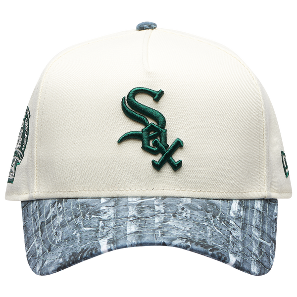 New Era White Sox 9FORTY A-Frame Tonal RT Cap - Adult - Chrome/Olive Realtree - Image 2