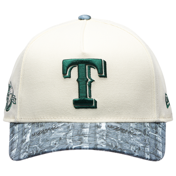 New Era Rangers 9FORTY A-Frame Tonal RT Cap - Adult - Chrome/Olive Realtree - Image 2