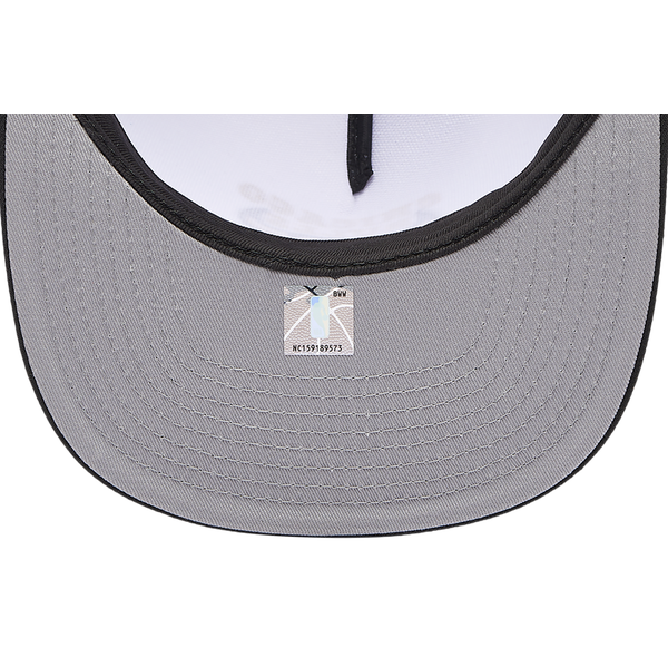 New Era Bulls 950AF Retro 12 Taxi Cap - Adult - White/Black/Gold - Image 5