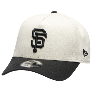 New Era Giants 940AF Herringbone Cap - Adult - Black/White