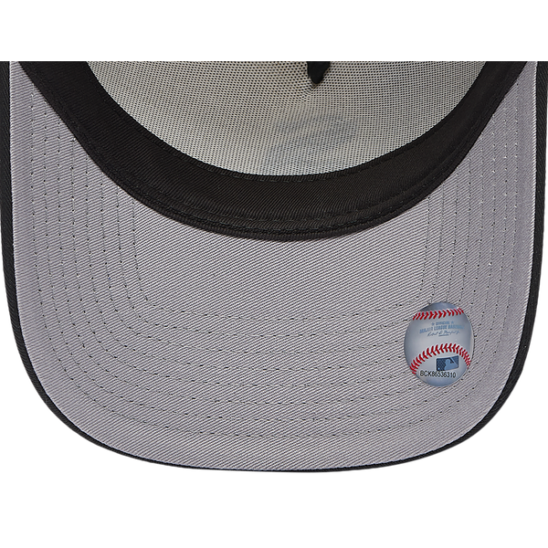 New Era White Sox 940AF Herringbone Cap - Adult - White/Black - Image 5