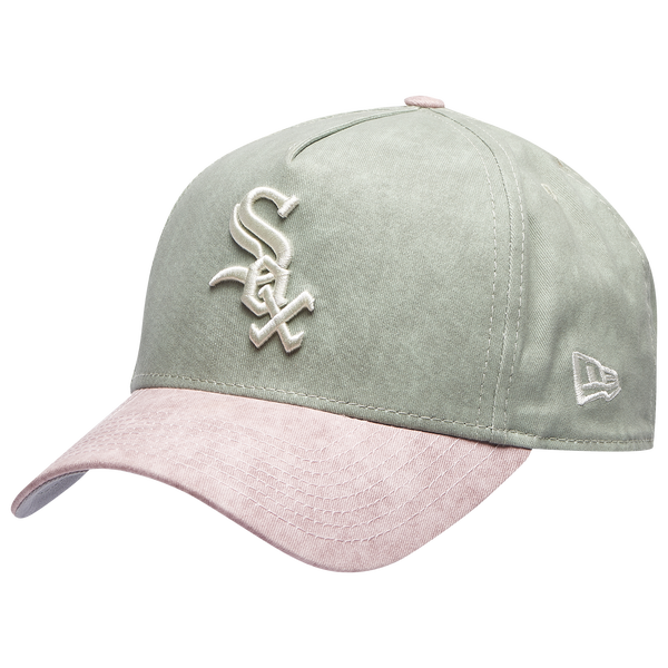 New Era White Sox 940AF Washed Cap - Adult - Green/Purple