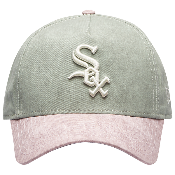 New Era White Sox 940AF Washed Cap - Adult - Green/Purple - Image 2