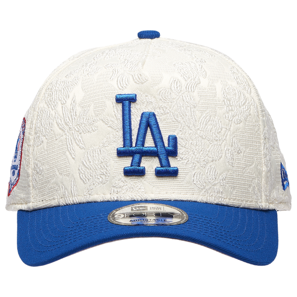 New Era Dodgers 940AF Botanical Cap - Adult - White/Blue - Image 2