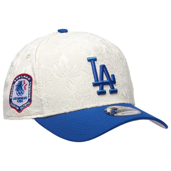 New Era Dodgers 940AF Botanical Cap - Adult - White/Blue - Image 3