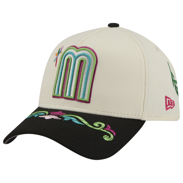 New Era Mexico 940AF World BB Classic '26 Local Cap - Adult - Black/Chrome
