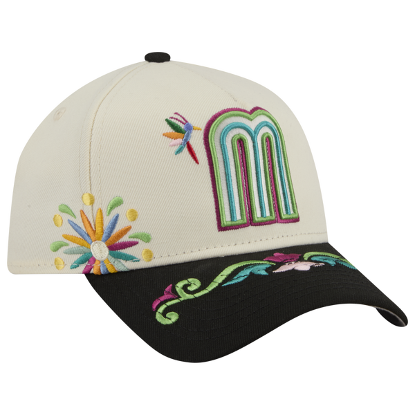 New Era Mexico 940AF World BB Classic '26 Local Cap - Adult - Black/Chrome - Image 3