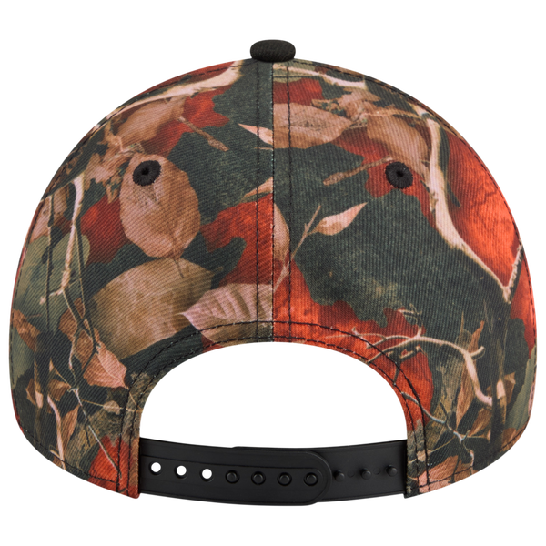 New Era Astros 9FORTY A-Frame Leaves Cap - Adult - Orange/Multi - Image 4