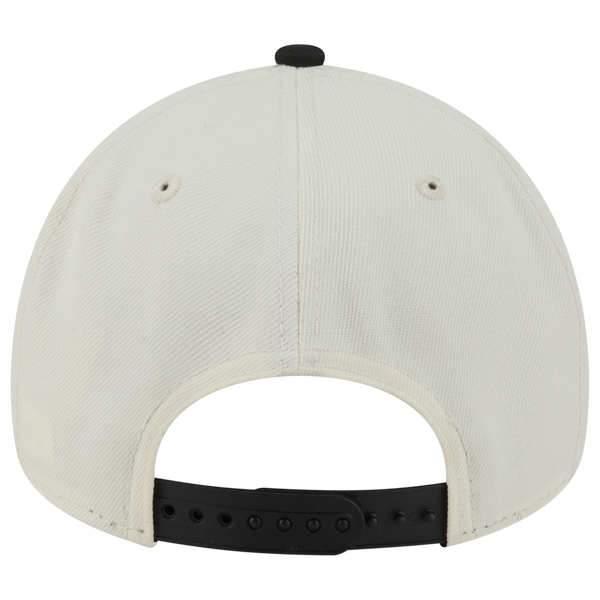 New Era Rays 9FORTY A-Frame UPSD Arch Cap - Adult - White/Black - Image 5