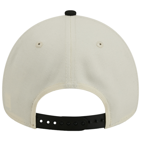 New Era Cubs 9FORTY A-Frame UPSD Arch Cap - Adult - White/Black - Image 4