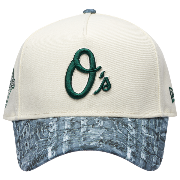 New Era Orioles 9FORTY A-Frame Tonal Realtree Cap - Adult - Chrome/Olive/Multi - Image 2