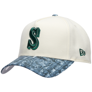 New Era Mariners 9FORTY A-Frame Tonal Realtree Cap - Adult - Chrome/Olive/Multi