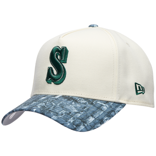 New Era Mariners 9FORTY A-Frame Tonal Realtree Cap - Adult - Chrome/Olive/Multi